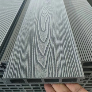 Revêtement de terrasse extérieur en WPC, imitation <span class=keywords><strong>bois</strong></span> brossé, antidérapant, à emboîtement, étanche, pour <span class=keywords><strong>piscine</strong></span>, vente en gros - Product Image 2