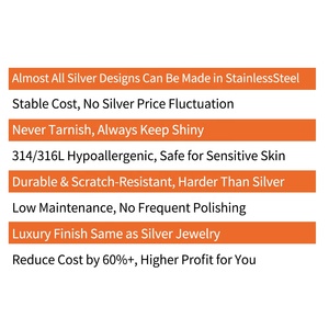 Collier personnalisé avec pendentif pièce Saint <span class=keywords><strong>Christophe</strong></span> en acier inoxydable argenté, croix de Jésus, bijoux religieux pour hommes - Product Image 4