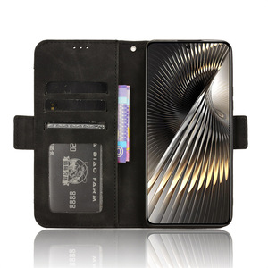 Funda magnética para teléfono con múltiples ranuras para tarjetas, fundas de cuero para <span class=keywords><strong>Xiaomi</strong></span> Redmi 13 4G Turbo <span class=keywords><strong>3</strong></span> 5G <span class=keywords><strong>Poco</strong></span> F6 Pro/F6, piel suave con sensación de cuero - Product Image 5