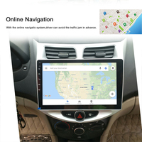 Pour HYUNDAI REINA VERNA SOLARIS Autoradio 2din 9 pouces Android Navigation GPS Électronique automobile avec système de musique automobile