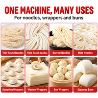 Machine à pâtes électrique, machine à nouilles, machine à étaler la pâte pour nouilles et empanadas fraîches faites maison