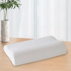 Preço de fábrica Vendas Diretas Baixo MOQ Ortopédica Soft Memória Espuma Contorno Travesseiro para Sleepers Side