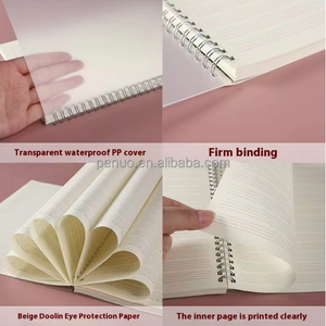 Manufacture Wholesale Horizontal Grid Loose-leaf Detachable <b>Diary</b> Wholesale <b>Notebook</b> Custom Simple Coil Business <b>Notebook</b> - Product Image 3