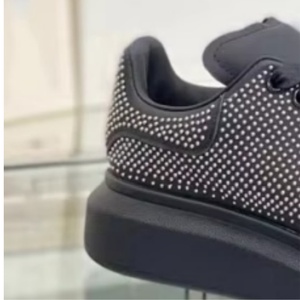 Chunky Sneakers With Polka Dot Design Round Toe Lace-up Synthetic Upper Rubber Outsole All Seasons Walking <b>Shoes</b> - Product Image 1