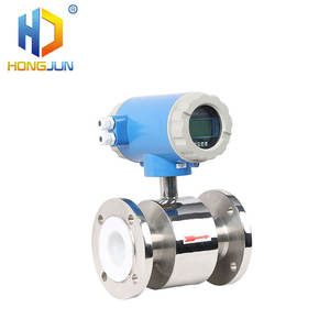 RS485ステンレス鋼油性泥水ガロン単位磁気電磁流量計 - Product Image 1