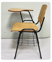 Meubles de salle de classe Darwin ensembles d'école bureau et chaise d'étudiant Table de lecture universitaire Chaises et bureaux en bois d'université