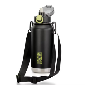 Gourde isotherme portable en acier inoxydable de 1100 ml, à double paroi, avec poignée, pour la randonnée, les voyages et le camping - Product Image 5