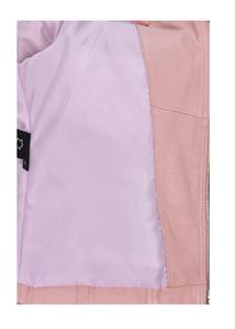 Chaqueta de Mujer Personalizada 100% Cuero Nappa Rosa Bebé Vintage con Acabado Envejecido, Marca Privada OEM/ODM, Estilo Heritage - Product Image 5