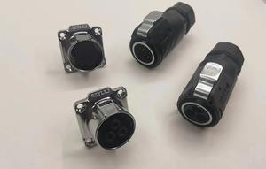 Промышленные разъемы питания LP20 IP67 водонепроницаемый нейлоновый Металл 2 3 4 5 7 9 12 Pin мужской женский светодиодный провод разъемы - Product Image 4