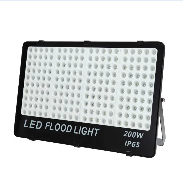 Holofote led de alta qualidade ip65, 200w, lúmen, iluminação exterior