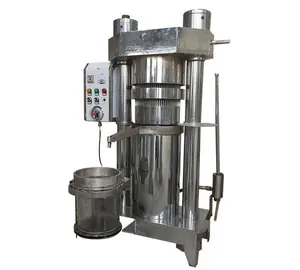 High Efficiency Sesame Hydraulic Oil Press Oil Extractor Machine Cold Press Olive Oil Making Machine