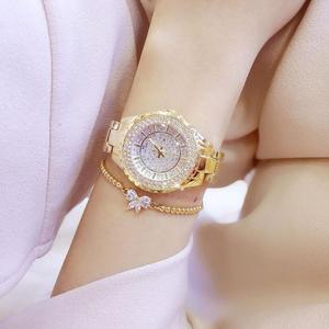 Blues alta calidad elegante checo diamante mujer lujo acero abeja hermana reloj - Product Image 6
