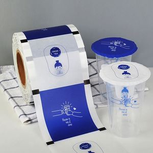 Film de scellage thermosensible PET/PE facile à déchirer pour couvercles de thé au lait Boba en plastique PP jetables et étanches - Product Image 3