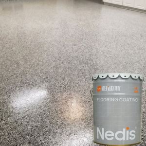 High-Performance Epoxy Resin Floor <b>Paint</b> Easy Application Liquid with Inclusive Brush and Primer for All Categories of Floors - Product Image 4