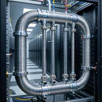 Tuyau flexible métallique OEM/ODM, usine directe, SS316L, diamètre intérieur lisse DN500 PN6 pour pipeline pétrolier et gazier