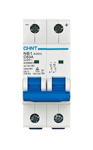 <span class=keywords><strong>CHINT</strong></span> <span class=keywords><strong>NB1</strong></span>-63 DC เบรกเกอร์วงจรขนาดเล็ก1P 2P 3P 4P 32A 63A <span class=keywords><strong>NB1</strong></span>-<span class=keywords><strong>63DC</strong></span> 4P C63A DC1000V 6kA(R) - Product Image 4