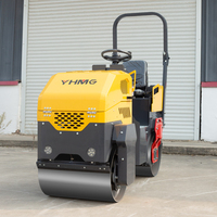 Mini rouleau compresseur d'asphalte prix 1 tonne rouleau compacteur