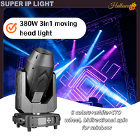 Projecteur Lyre 3-en-1 Beam Spot Wash 500W 371W 8500K 2500H avec Prisme 8+6, Zoom, Écran Tactile et DMX512 pour Fêtes, Mariages et Concerts
