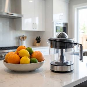 Presse-agrumes électrique 1,0 L 40W pour le bien-être, avec base en acier inoxydable, sans BPA, pour les magasins de bien-être Oman - Product Image 3