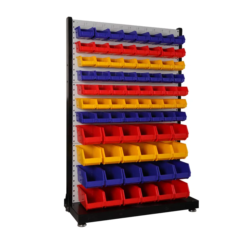 Hot Style Multifunction Wall Mounted Hardware Garage Tool Organizer Rack Plastic Storage Boxes