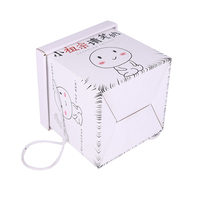 ODM OEM boîte cadeau ondulée pliable en coton de grande capacité taille personnalisée couleur dossier d'impression en relief pour l'emballage des cadeaux