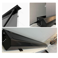 Écran de projection motorisé Black Diamond ALR 100 pouces anti-lumière, électrique, portable, 3D LED 4K à longue portée