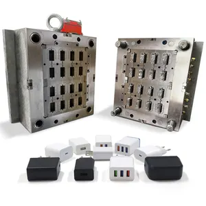 1 to 16 charger manufactyrers molding parts die makers PVC/ABS mould plastic injection molding