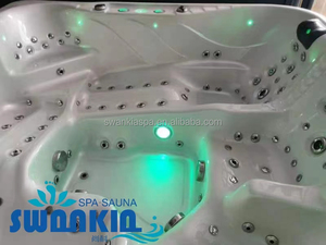 Inflatable di động ngoài trời Spa và bong bóng máy bay phản lực bồn tắm và bồn tắm nước nóng và bồn tắm và xoáy nước cho 6 người - Product Image 6