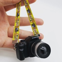 Accessoires de maison de poupée en plastique à l'échelle 1:12, mini modèle d'appareil photo - Jouet éducatif DIY pour accessoire de photographie de poupée mannequin