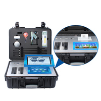 GT2 Portable Détecteur Analyseur Testeur d'Équipement pour Nutriments du Sol, NPK Carbone, Kit Complet avec Outils