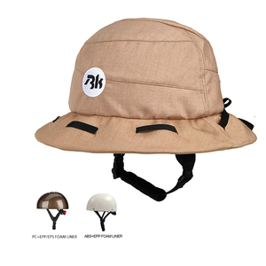 <span class=keywords><strong>Casco</strong></span> Ligero Plegable <span class=keywords><strong>de</strong></span> <span class=keywords><strong>EPP</strong></span> con Luz LED, Estilo Gorro Chic, para Ciclismo, Surf, Patinaje - <span class=keywords><strong>Casco</strong></span> Multiusos Tipo Bucket - Product Image 3