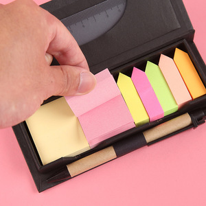 Manufacturer's boxed combination sticky notes with pen sticky notes sticky note strips set, <b>memo</b> <b>pad</b>, multi-use sticky notes - Product Image 2
