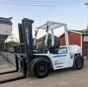 ราคาโรงงานโดยตรง รถยกดีเซล TCM 7 ตัน มือสอง รุ่น FD70 เครื่องยนต์ <span class=keywords><strong>ISUZU</strong></span> <span class=keywords><strong>6BG1</strong></span> สภาพดีเยี่ยม รถยกปี 2022 2023 - Product Image 1