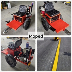 Nóng chảy đùn đường đánh dấu thiết bị 1/2/3 súng phun tay đẩy đường đánh dấu máy sơn cho xây dựng - Product Image 4