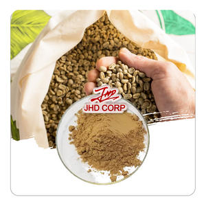 프리미엄 유기농 녹색 커피빈 추출물 분말 건강 보조제 클로로겐산 4% 25% 50% 최저가 - Product Image 1