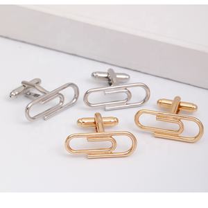 Meilleure qualité or argent patron <span class=keywords><strong>Assistant</strong></span> directeur paire boutons <span class=keywords><strong>de</strong></span> manchette chemises <span class=keywords><strong>de</strong></span> bureau hommes boutons <span class=keywords><strong>de</strong></span> manchette affaires trombone boutons <span class=keywords><strong>de</strong></span> manchette - Product Image 6