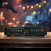Récepteurs Amplificateurs Puissance Audio Puissance Amplificateur mélangeur professionnel 2 canaux Amplificateur PA
