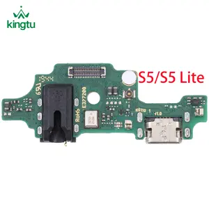 Pengisi Daya USB untuk Infinix S5/S5 Lite X652 Port Pengisian Konektor Dock Pita Kabel Flex Pengganti Papan PCB Kompatibel