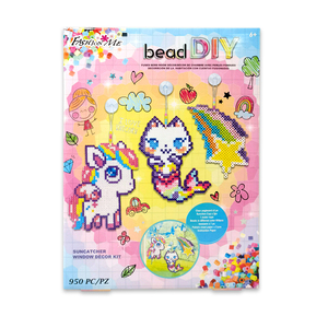 Kit di Perline in Plastica Personalizzabili 5mm, Giocattoli Fai-da-Te per Bambini, Decorazioni e Regali per Ragazze e Ragazzi - Product Image 1