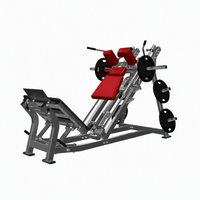 Machine de musculation réglable à charge de plaques pour exercices de force des jambes, Super Squat et Leg Press incliné