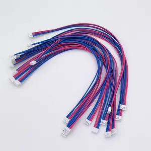 Pabrik manufaktur Tiongkok kustom dua warna 4p jalur elektronik tali pegangan kabel untuk industri energi dan mobil baru