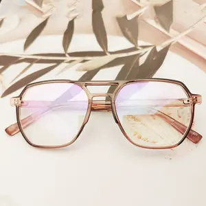 Wholesale Eyewear Eyeglasses Fashion Eyeglass Frame Anti Blue Light Frames Optical Glass Frame Glasses