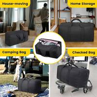 Sac de rangement pliable imperméable extra portable avec grande poignée pour le stockage de l'équipement masculin de nuit, sac de voyage
