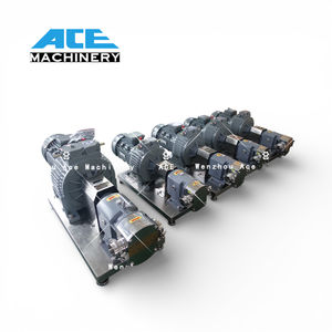 ODM 0.5 HP Acero Inoxidable Horizontal de Doble Cavitad Progresiva de Desplazamiento Positivo, Grado Alimenticio, Baja Presión - Product Image 2