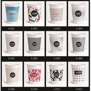 Vaso de Papel Desechable de Pared Simple con Tapa, Impreso Personalizado, Recubierto con Papel de Aluminio Plateado, Biodegradable y Ecológico de Grado Alimenticio - Product Image 6