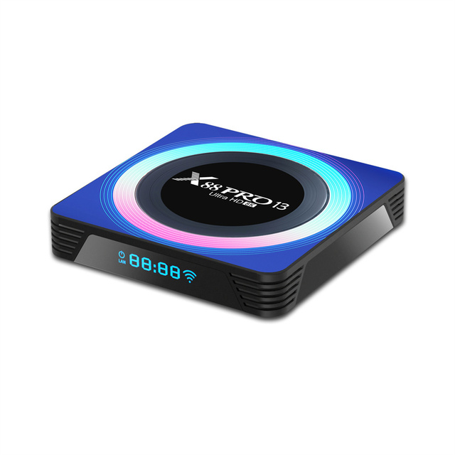 Custom Firmware Rockchip RK3528 8K TV Box Android 13.0 4GB RAM OTT Box 4K WiFi6 Box TV Android