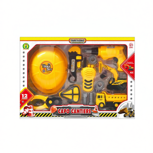 Juego de herramientas Capo Cantiere de 12 piezas, juguete de construcción para niños de 3 años en adelante - Product Image 2