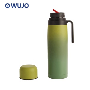 Taza térmica de acero inoxidable de doble capa con mango, taza térmica de alta calidad con aislamiento al vacío <span class=keywords><strong>para</strong></span> café y té - Product Image 4