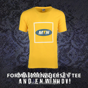 Camiseta de Manga Corta para Hombre, 100% Poliéster, Corte Regular, Estilo Formal, Estampado de Campaña Electoral, Impresión Digital, Diseño en Blanco - Product Image 2