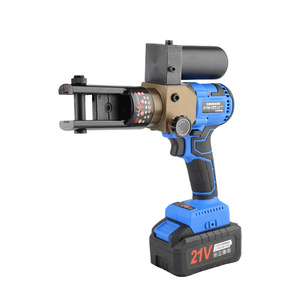 Outil de sertissage <span class=keywords><strong>hydraulique</strong></span> à batterie, tension personnalisée 6.0Ah 60KN 16-70, <span class=keywords><strong>pince</strong></span> à câble sans fil de haute qualité pour câbles en Al et Cu - Product Image 5